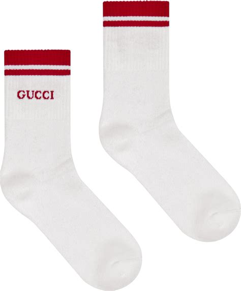 gucci no show socks|Gucci white socks.